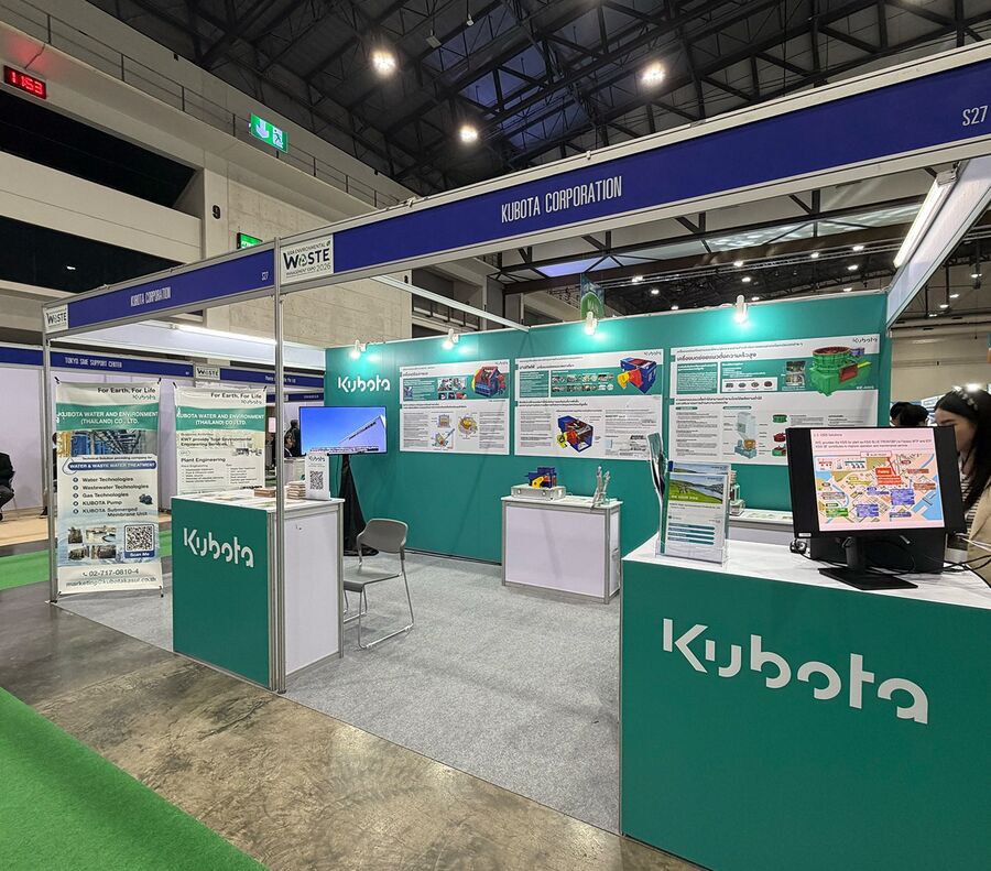 KUBOTA CORPORATION 展示会ブース施工事例
